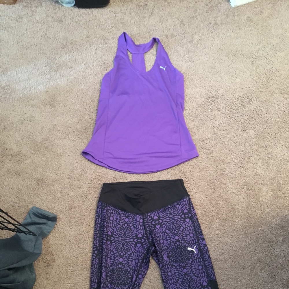 Puma women’s matching activewear set